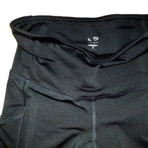 Champion Black stretch yoga pants in size small
